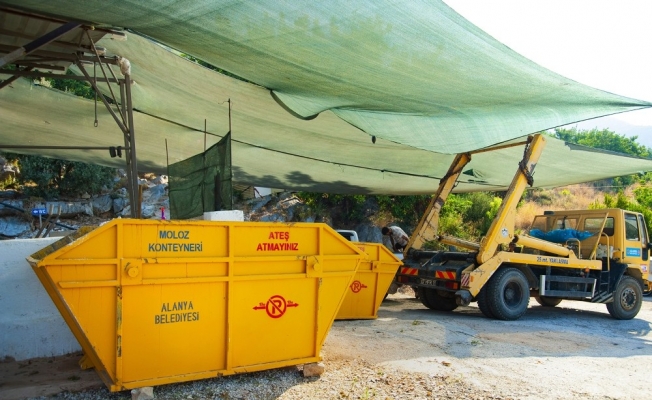 Alanya Belediyesi, Kurban Bayramı’nda 3 bin 528 ton atık topladı