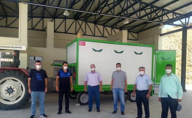 Yenipazar Belediyesi’ne cenaze yıkama aracı bağışlandı